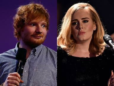 Ed Sheeran y Adele compiten por los Brit Awards