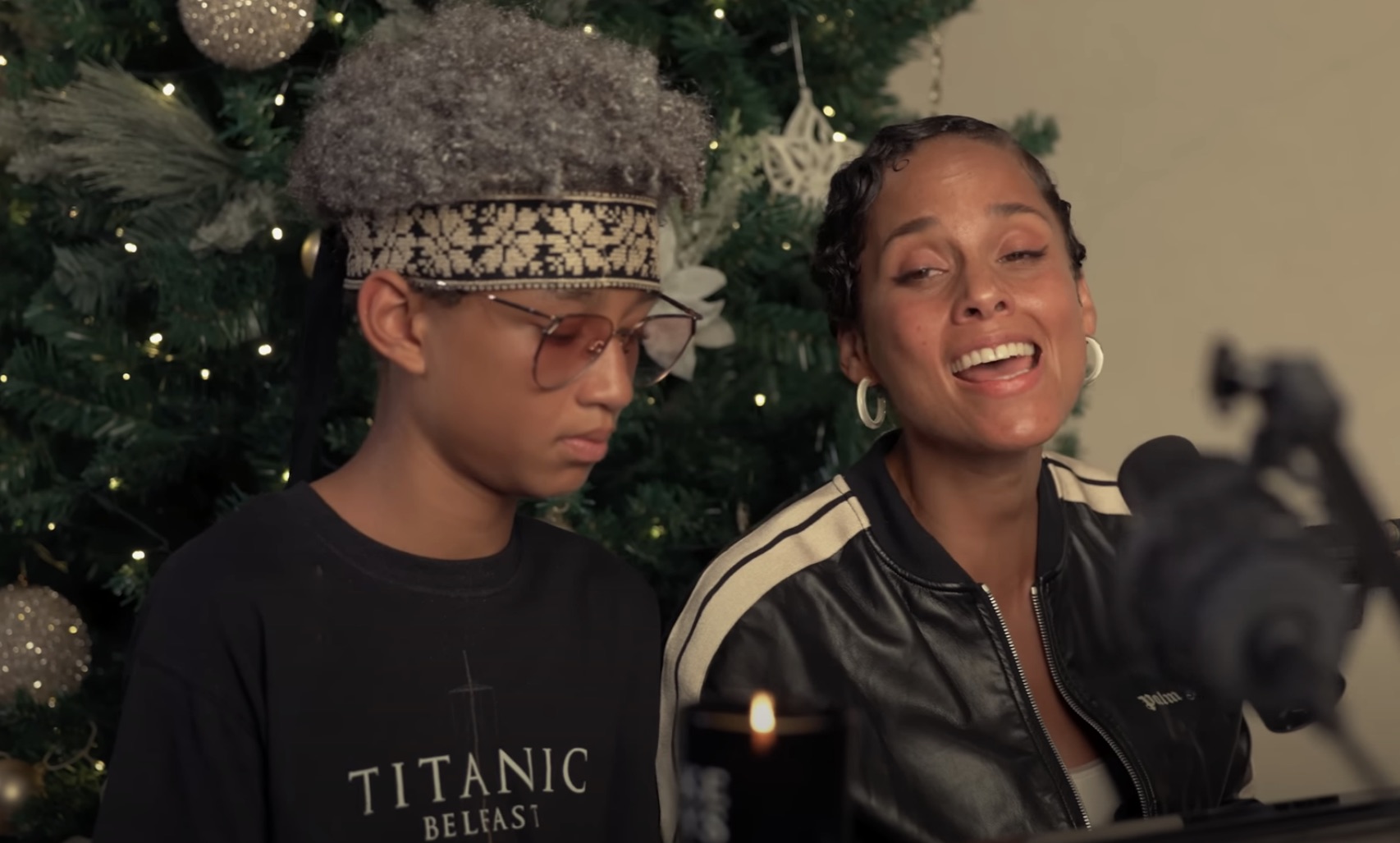 La performance de Alicia Keys con su hijo