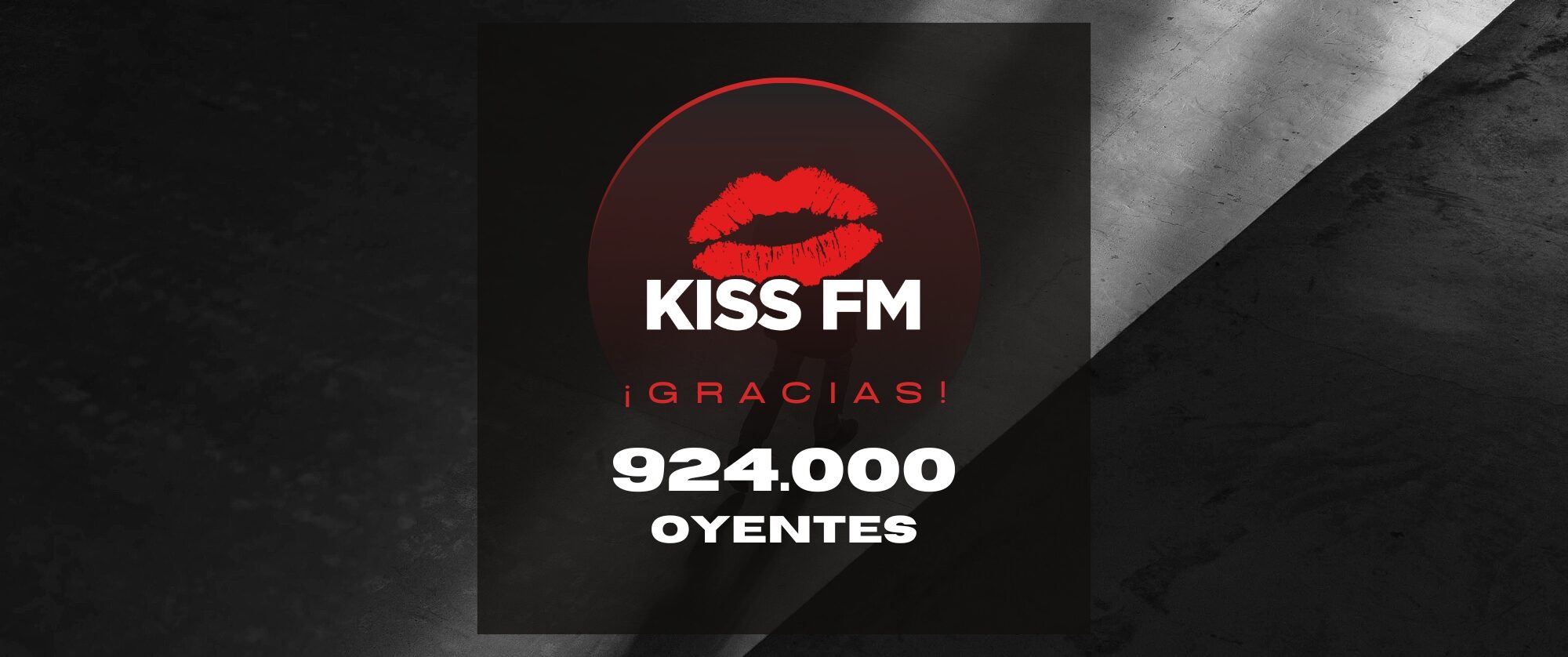 dedo índice Arroyo Cámara KISS FM ESCALA HASTA LA CUARTA POSICIÓN DE LAS RADIOS MÁS ESCUCHADAS DE  ESPAÑA – KISS FM