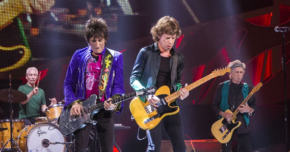 Los Rolling Stone en concierto