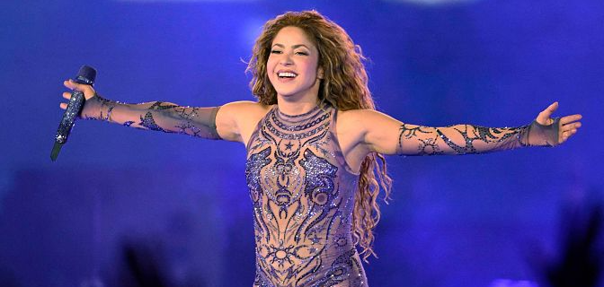 Shakira en concierto
